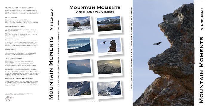 Postcard box set cover - Mountain Moments