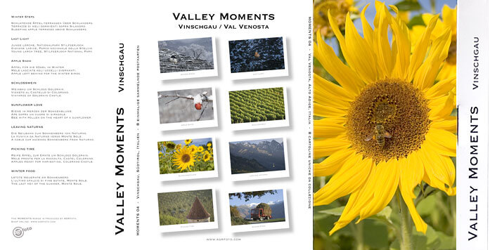 Postcard box set cover - Valley Moments